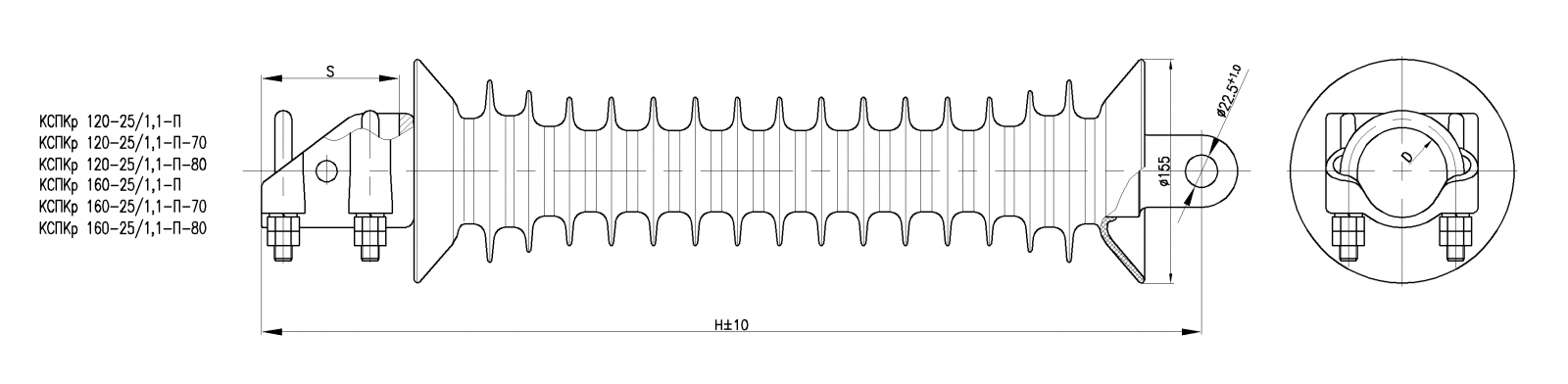 120 25. Изолятор КСПКР 120-25/0.95-П. Изолятор консольный стержневой полимерный КСПКР 120-25/0.95-П. Изолятор ФСПКР 120-3/0.6. Изолятор фиксаторный стержневой полимерный ФСПКР 120-25.